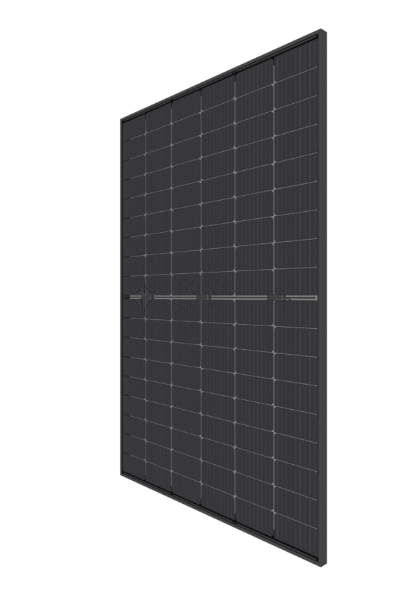 Megasol - M430-HC108-b, Bifacial Glass-Glass, Täysin musta moduuli