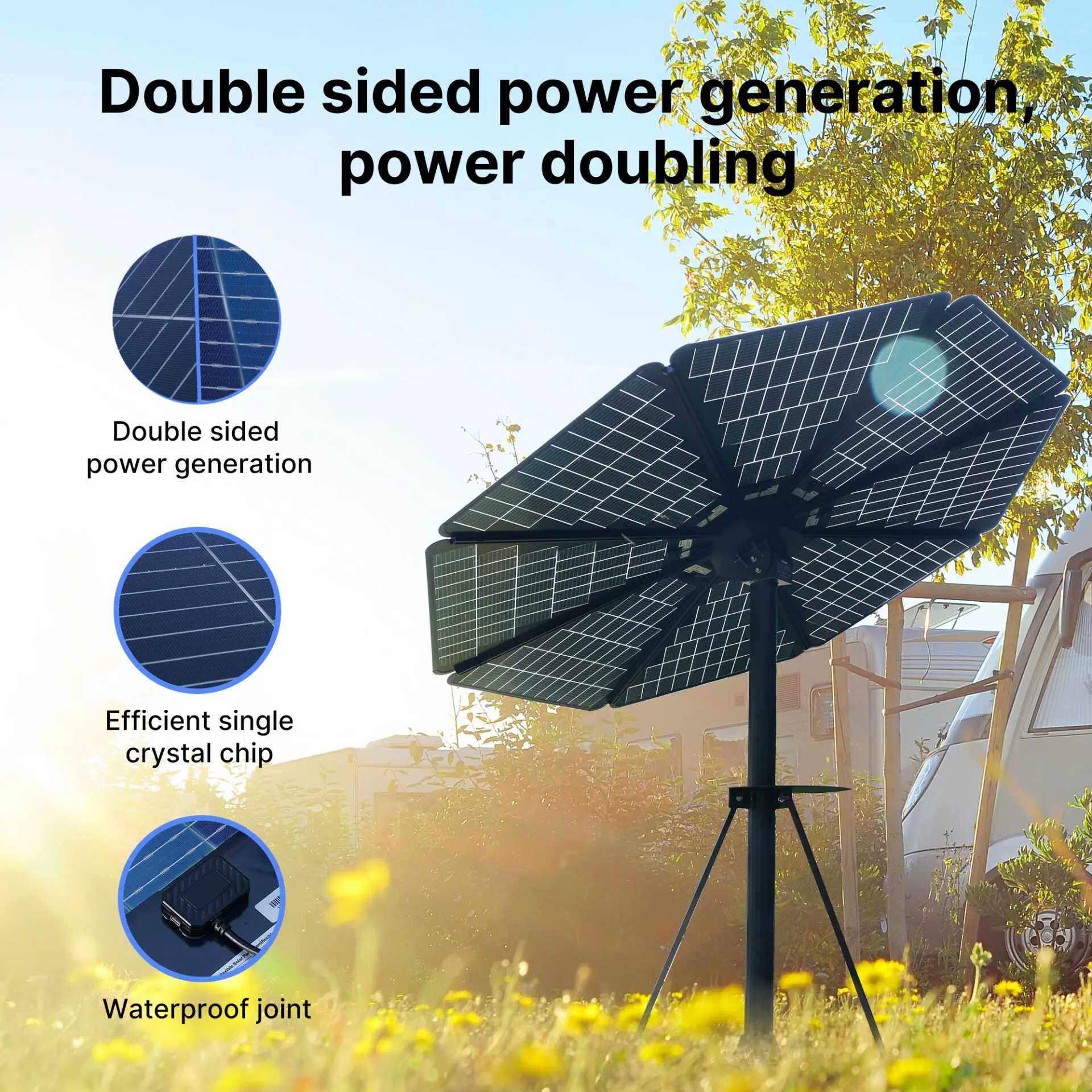 Topunive - 1000W aurinkovarjojärjestelmä (verkkoon) - Image 4