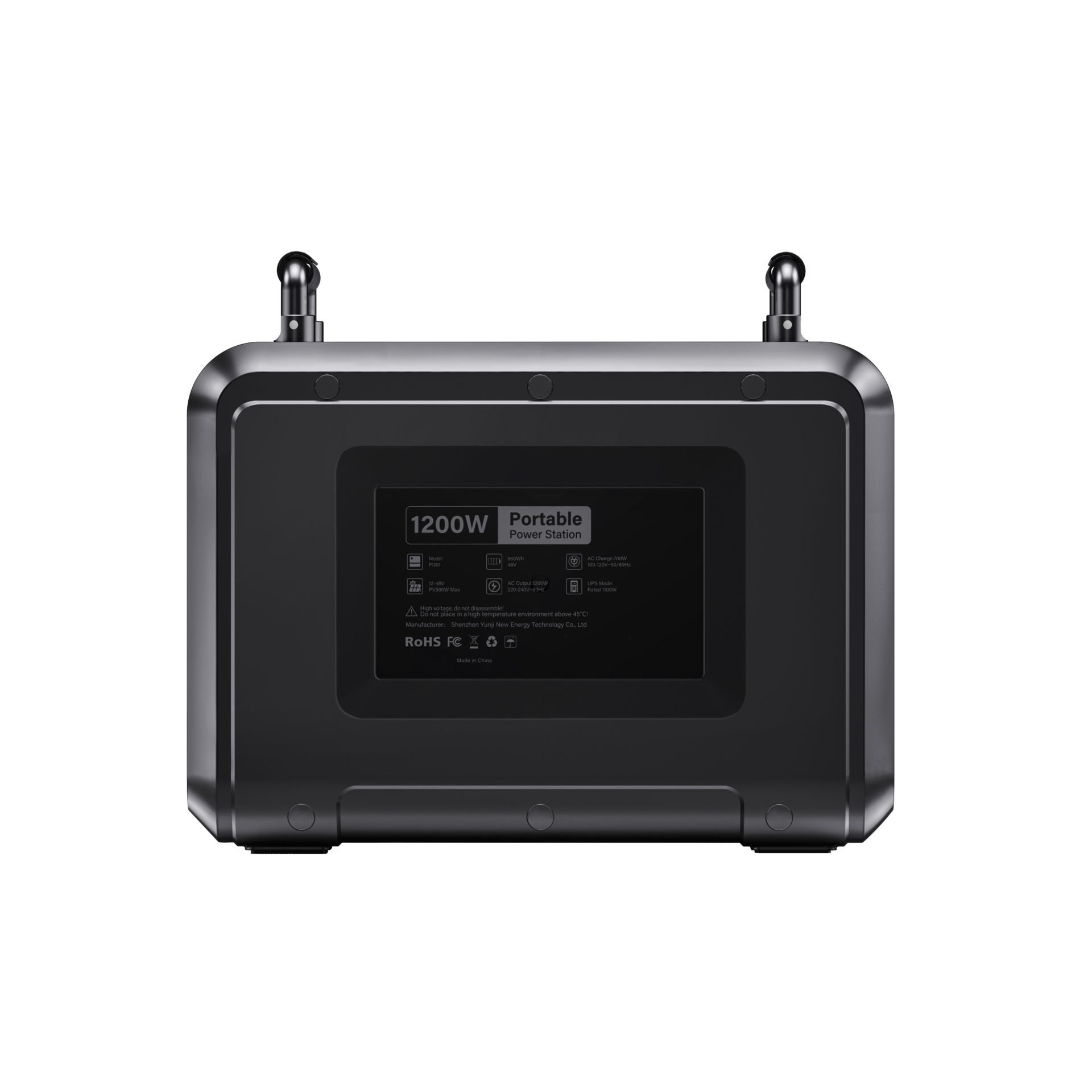 OUKITEL - P1201 Kannettava virta-asema 1200W/960Wh - Image 4