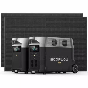 EcoFlow DELTA Pro + 400W Aurinkopaneeli + Lisäakku