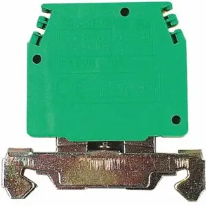 Maadoitusliitin, (keltainen/vihreä), 10,0 mm²