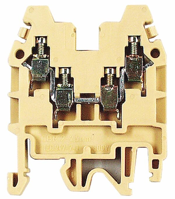 Kaksoisliitin, 2,5 mm²