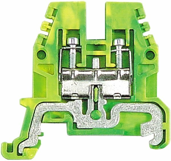 Maadoitusliitin, (keltainen/vihreä), 2,5 mm²