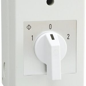 Suunnanvaihtokytkin, 5,5 kW, IP67, UL94-5V