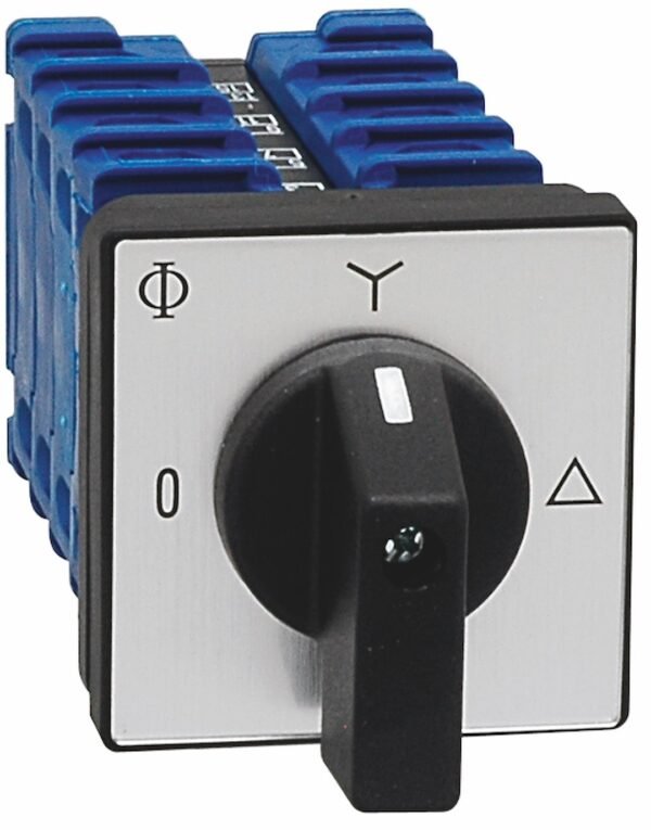 Tähti/kolmio-kytkin, IP55, 20A, 5,5-7,5kW
