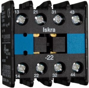 Malmbergs - Auxiliary contact block, top-mounted, 2 NO + 2 NC (Iskra)