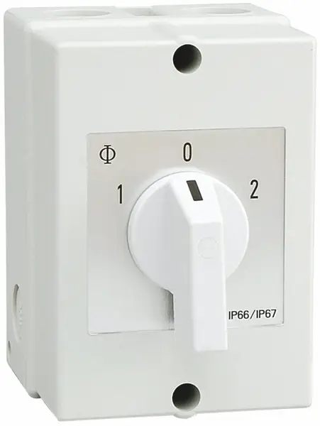 Malmbergs - Reversing switches, IP67, 25A