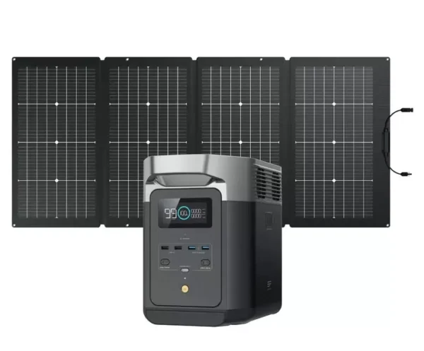 EcoFlow DELTA 2 + Aurinkopaneelipaketti