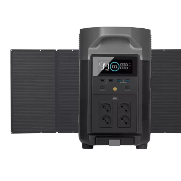 EcoFlow DELTA Pro + 400W Aurinkopaneeli