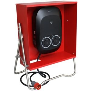 Malmbergs - Työmaalatausasema Evon Bygg, 2x11kW, 32A, pistorasiat, Type 2, IP54